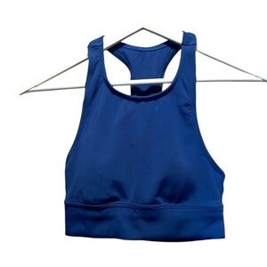 Aerie Women’s Blue High neck Coverage Sports Bra Size XS